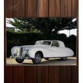 Металлическая табличка Delahaye 175S Coupe DeVille Aerodynamic by Figoni et Falaschi